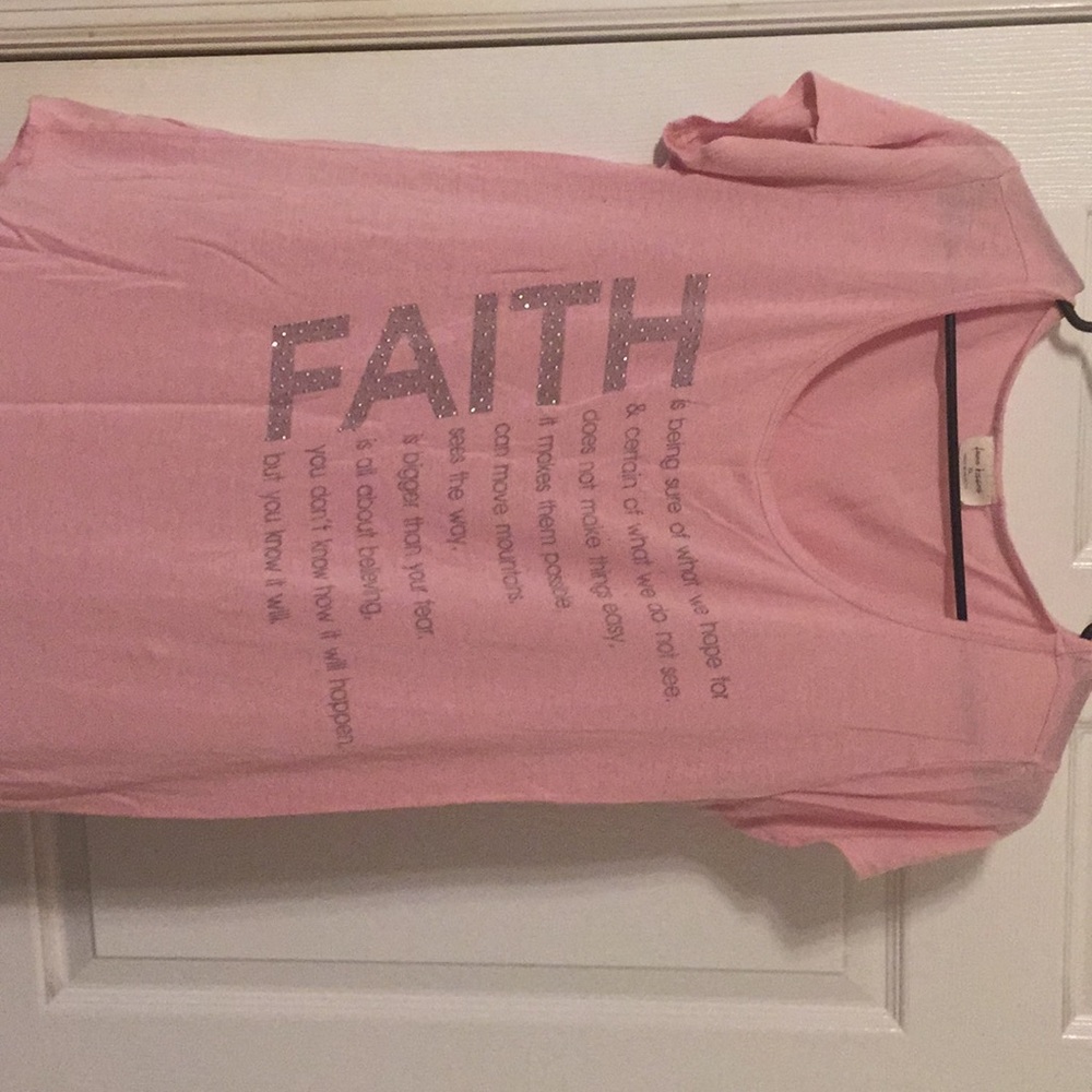 Pink Faith T-shirt